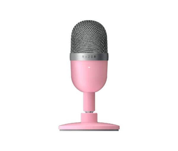 MICROFONE RAZER SEIREN MINI ULTRA-COMPACTA  - ROSA