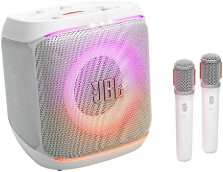 Caixa De Som Bluetooth Jbl Partybox Encore 2 Com Ai Sound Boost Branca - Bivolt