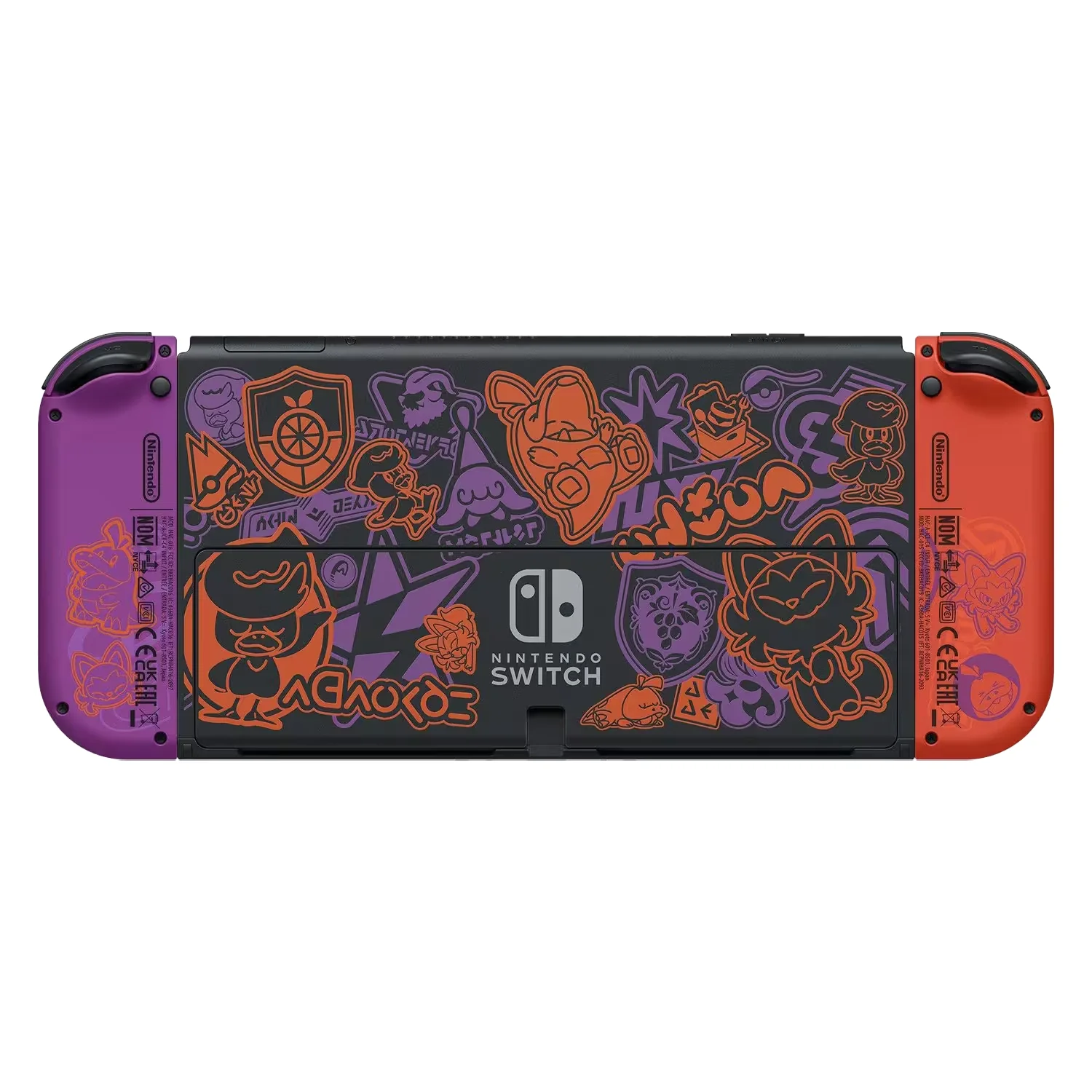 Console Nintendo Switch OLED Pokémon Scarlet & Violet Edition 64GB - Vermelho e Roxo (HEG-S-KEAAA/US) - Imagem 3